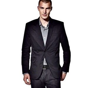 Mossimo Black Slim Fit Blazer Suit Jacket